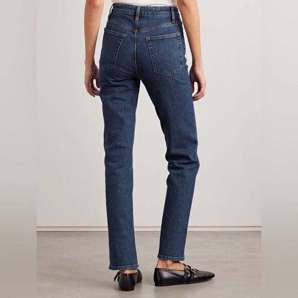 NWT FRAME The Ruler Slim Leg jeans in “Archie” mid wash - Picture 6 of 13